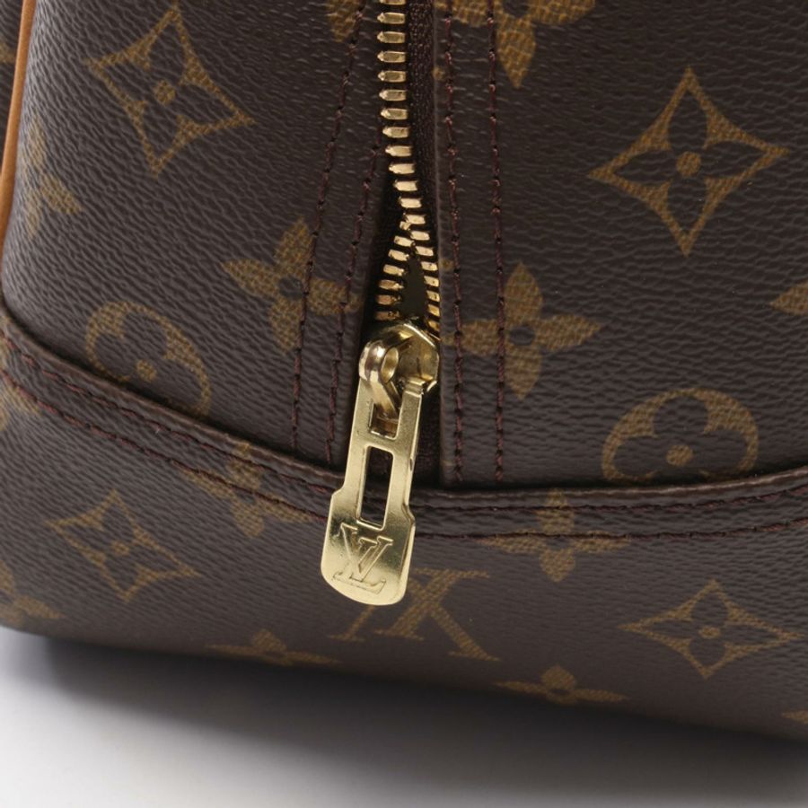 路易威登 Deauville Bowling Vanity 手提包 M47270 Monogram 棕色皮革-8