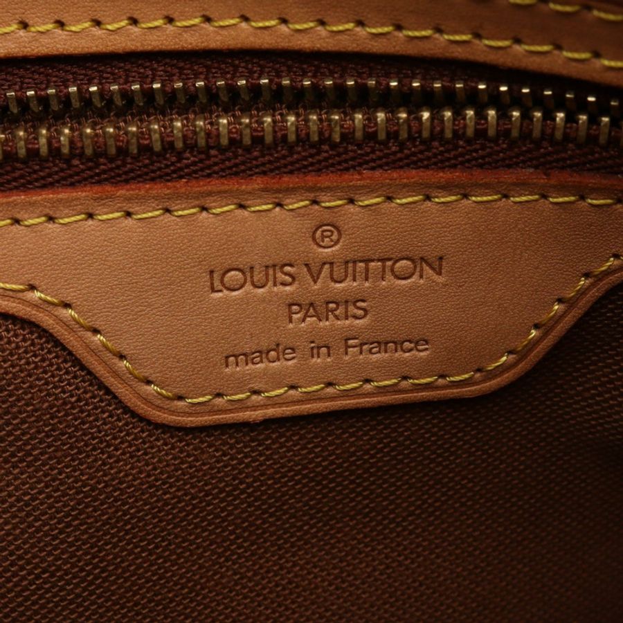 路易威登 Cabas 鋼琴肩背包 M51148 Monogram 皮革棕色二手女士-3