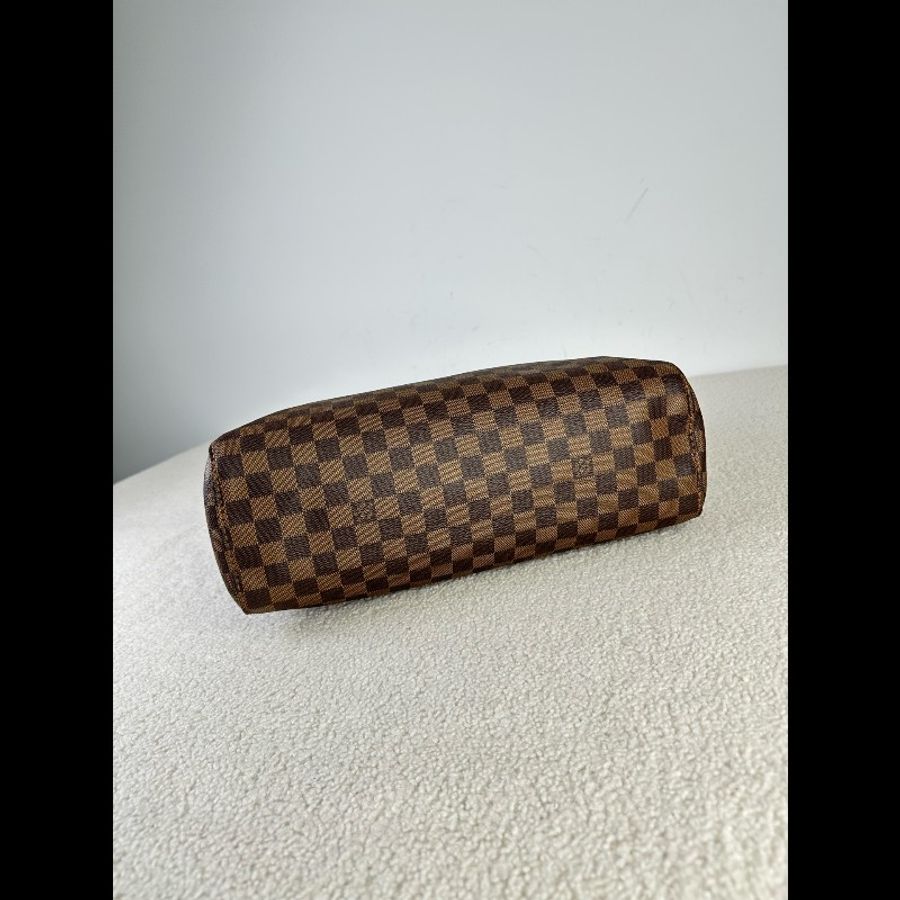 LV portobello hobo棋盤格腋下包 棕棋盤 金扣-6