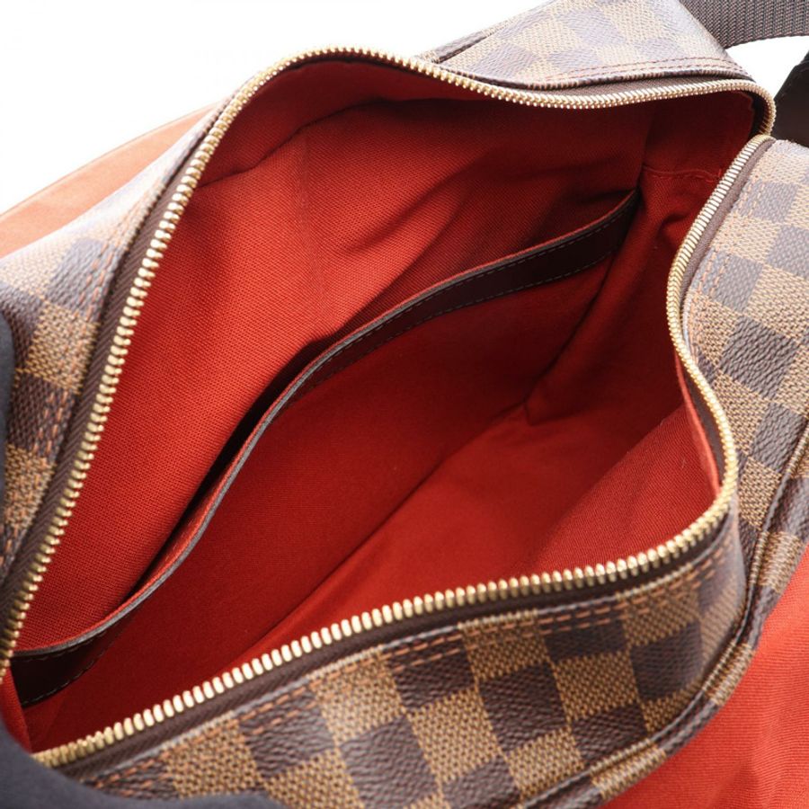 路易威登 Naviglio 單肩斜背包 N45255 Damier 皮革 Ebene 二手-2