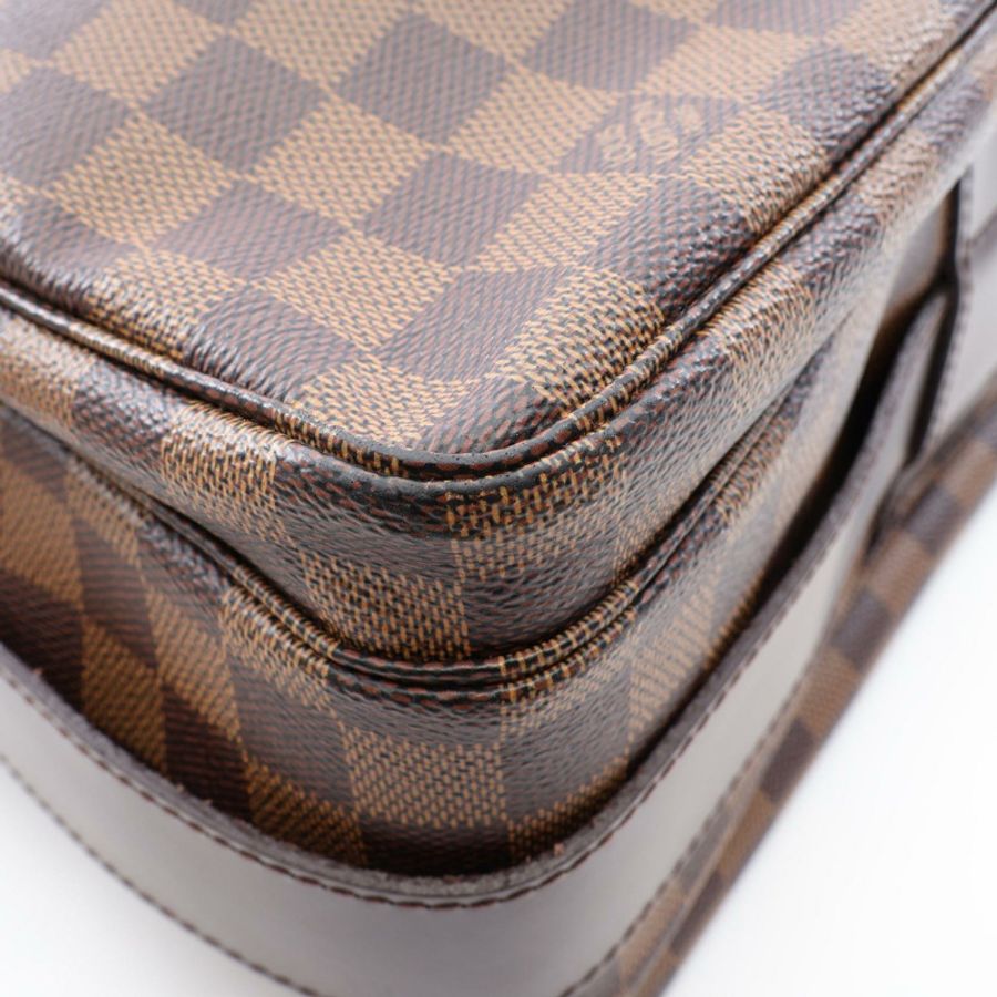 路易威登 Naviglio 單肩斜背包 N45255 Damier 皮革 Ebene 二手-5