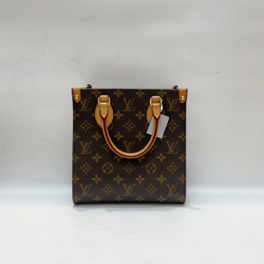 芯片款LV路易威登Petit Sac Plat新款侧边扣琴谱BB手提斜挎包21*22*9-1