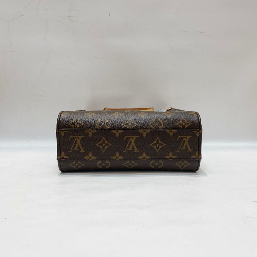 芯片款LV路易威登Petit Sac Plat新款侧边扣琴谱BB手提斜挎包21*22*9-8