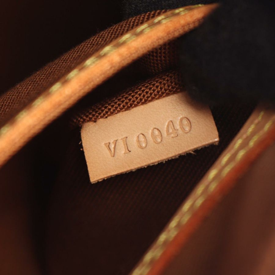 路易威登 Alma PM Monogram 手提包 M51130 PVC塗層帆布皮革棕色二手女士-4