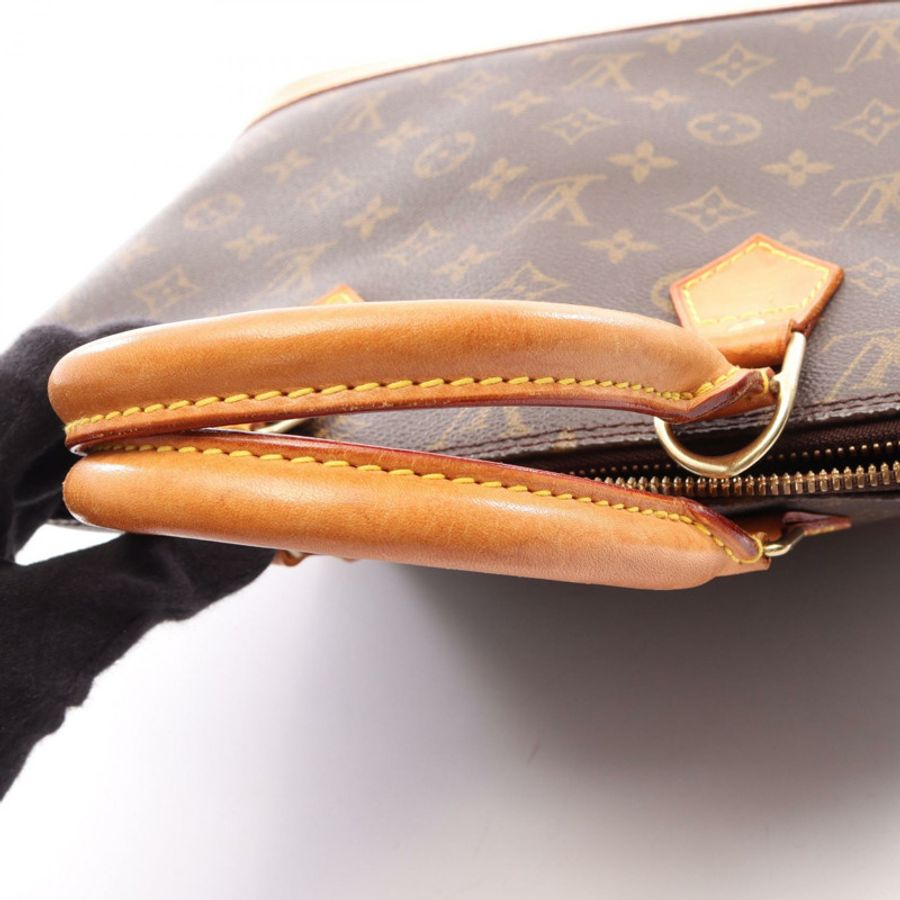 路易威登 Alma PM Monogram 手提包 M51130 PVC塗層帆布皮革棕色二手女士-12