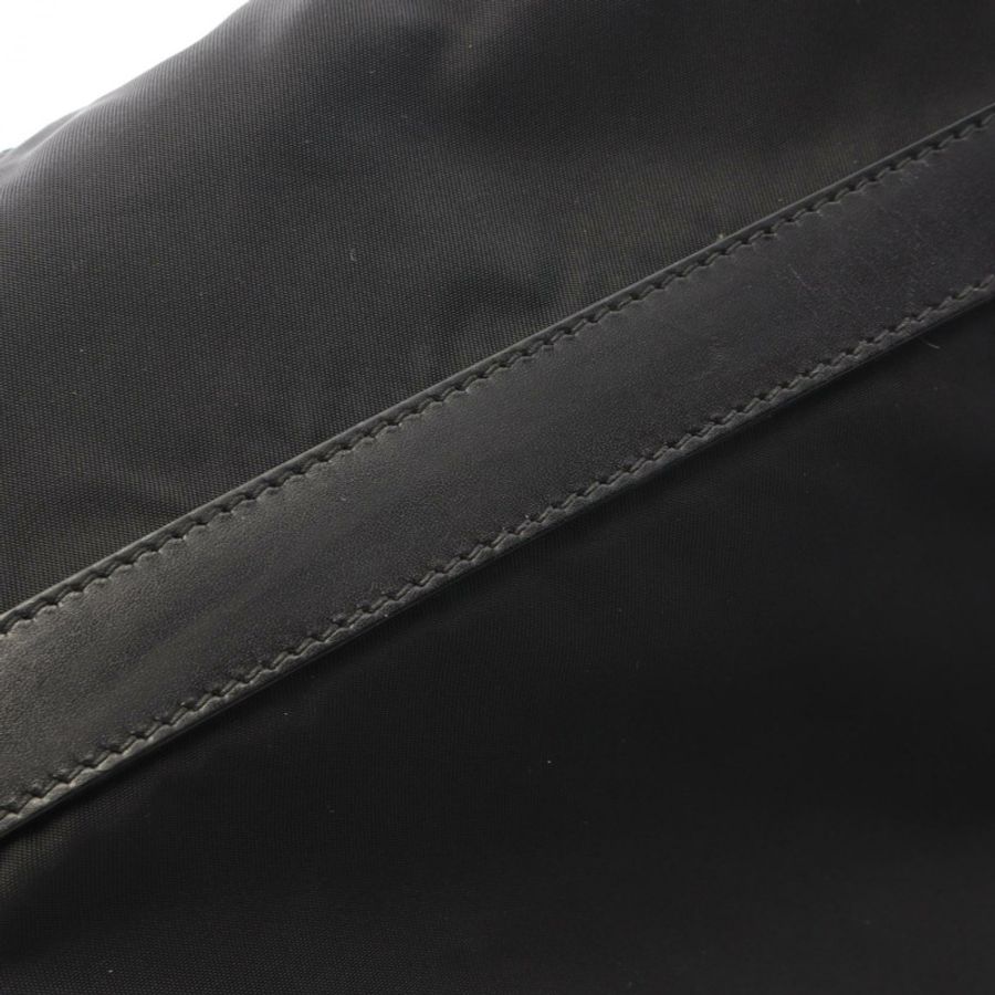 PRADA VELA SPORT 肩背包 BT8994 尼龍皮革 黑色 二手 女士-9