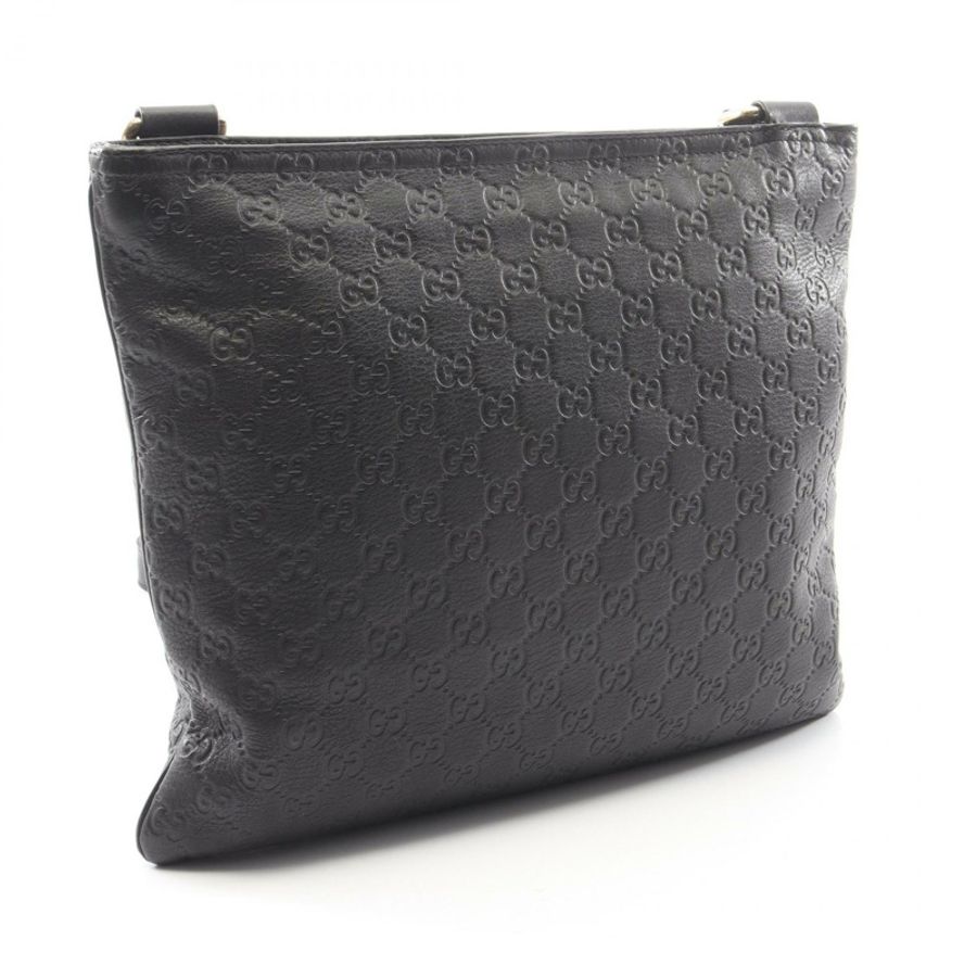 GUCCI Guccisima 肩挎斜背包 201446 棕色皮革 二手 男女通用-1
