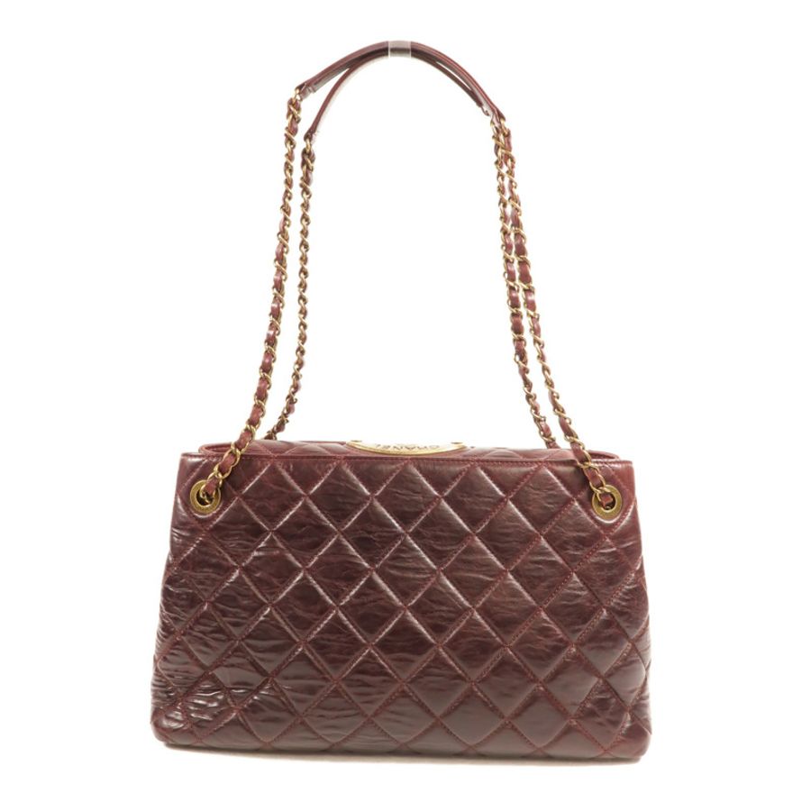 CHANEL 牛皮皮革Portopello Bowler肩背袋-1