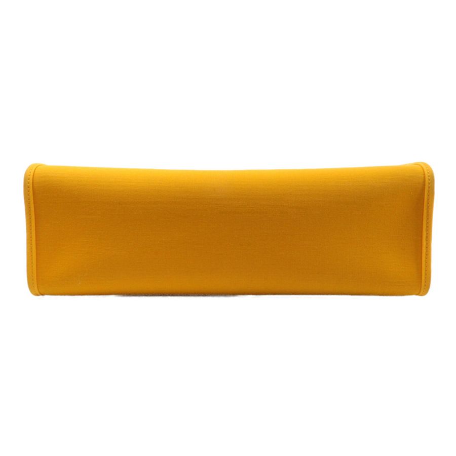 HERMES 帆布Herbag PM手挽肩背兩用袋Jaune D'Or-3