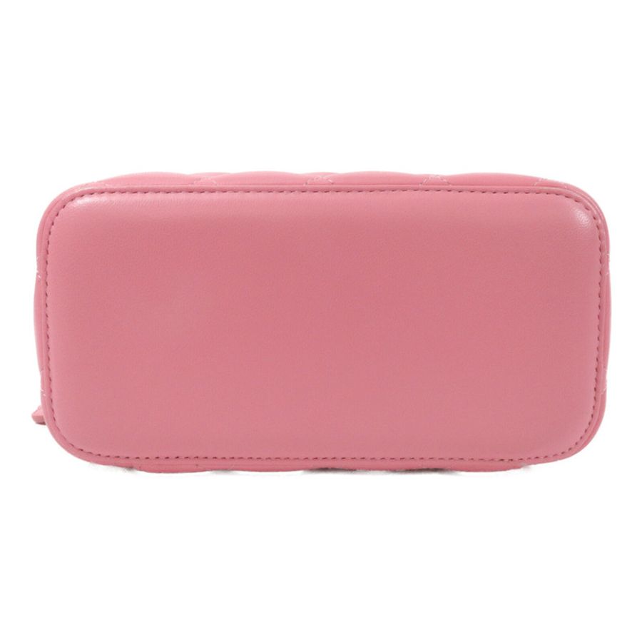 CHANEL 羊皮皮革Vanity Case鏈帶肩背袋-3
