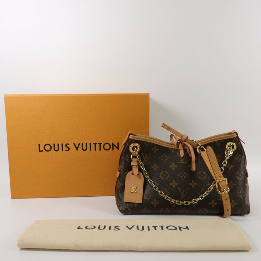 LOUIS VUITTON Monogram Carryall BB肩背袋-7