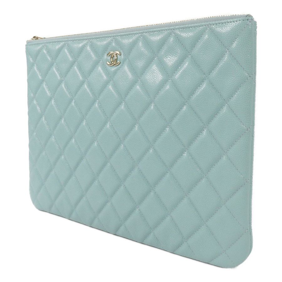 CHANEL 牛皮皮革Pouch手提包-2