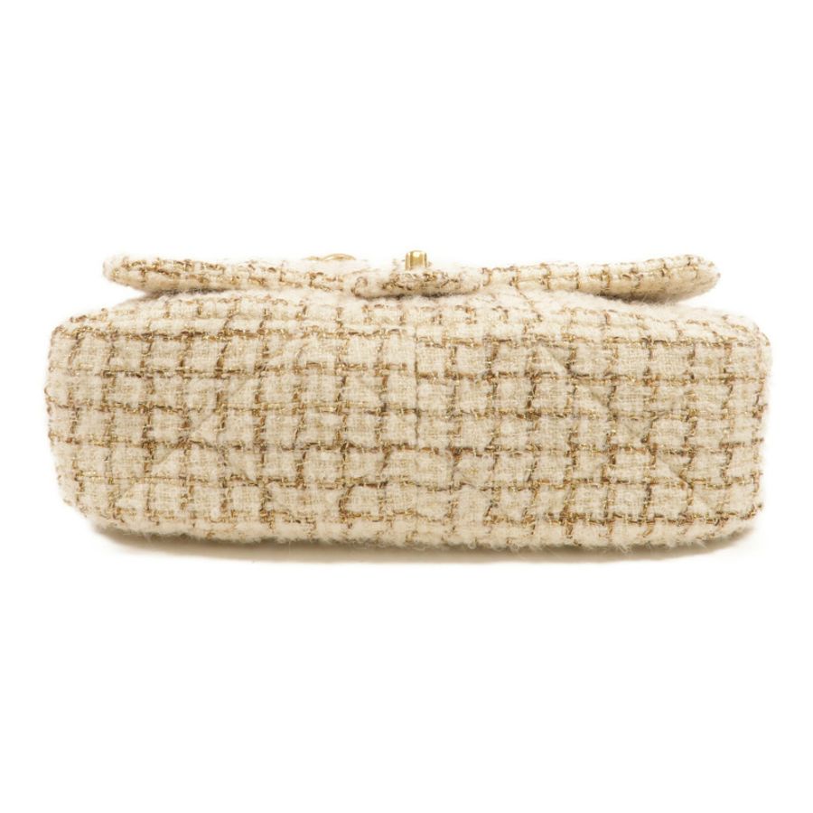 CHANEL Tweed Flap Bag肩背袋-3