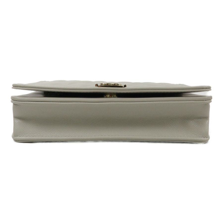 CHANEL 牛皮皮革WOC Wallet On Chain鏈帶肩背袋-3