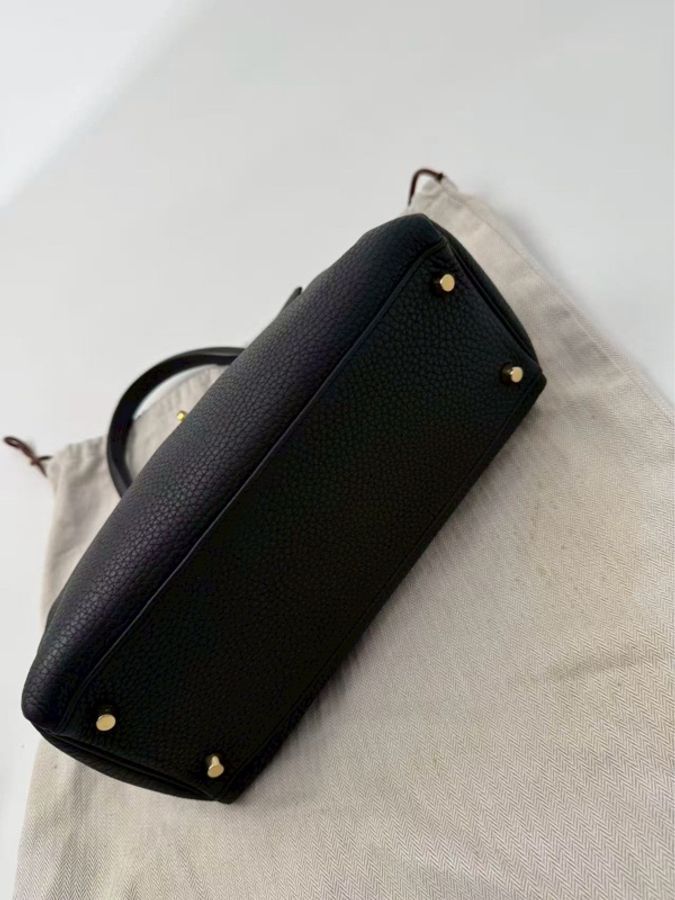 🖤 Hermès Kelly 28|Black Noir 黑金|Togo|T刻|經典夢幻收藏 🖤-11