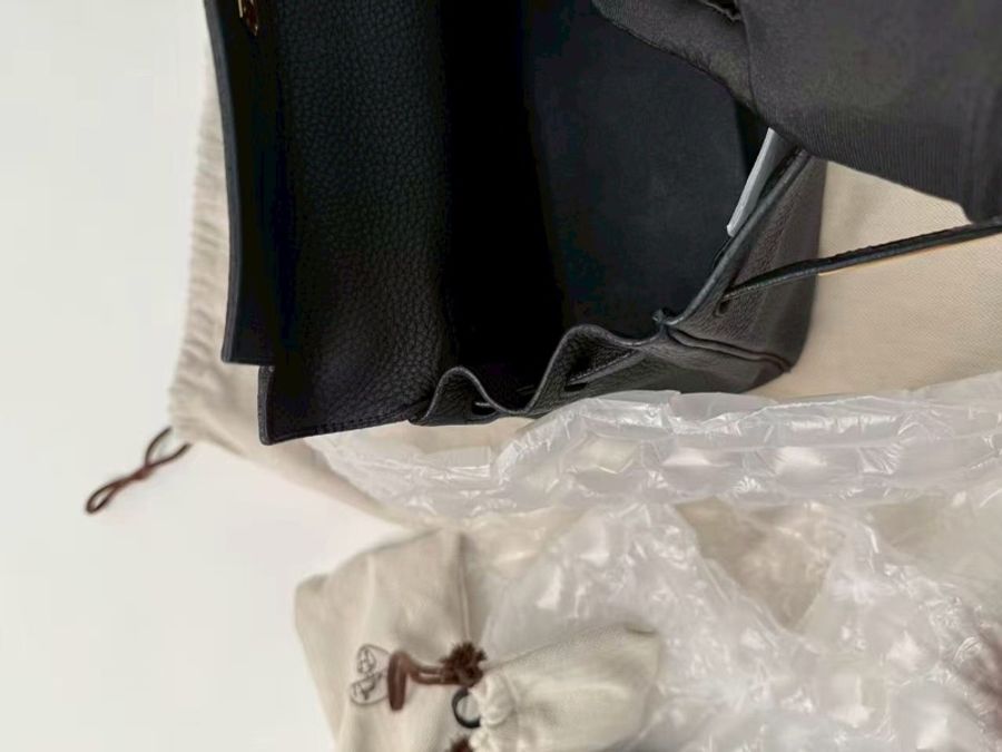 🖤 Hermès Kelly 28|Black Noir 黑金|Togo|T刻|經典夢幻收藏 🖤-13