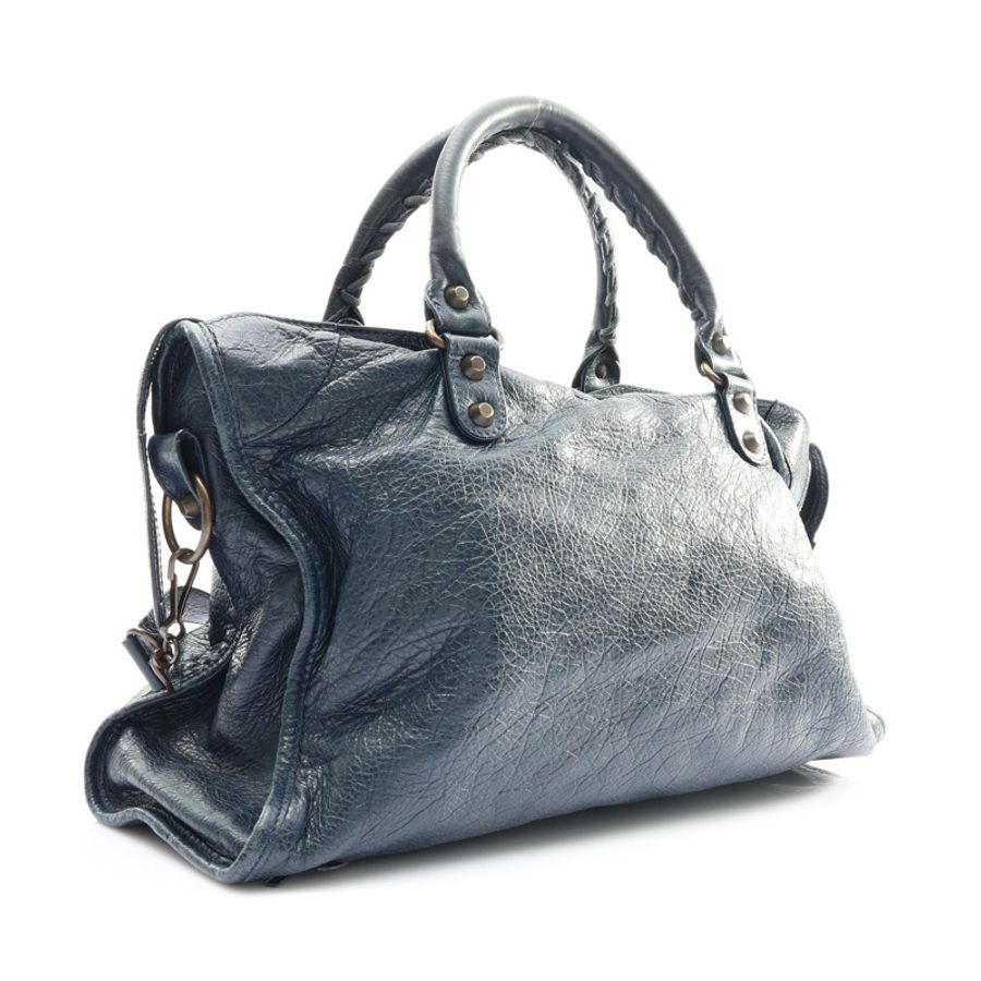 BALENCIAGA 巴黎世家 兩用包 藍色 山羊皮 115748 115748-1