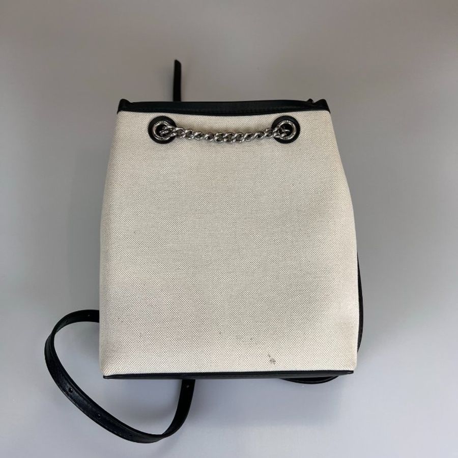 BALENCIAGA 761303 帆布鍊條手提斜背包-1