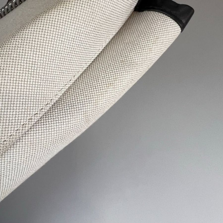 BALENCIAGA 761303 帆布鍊條手提斜背包-8