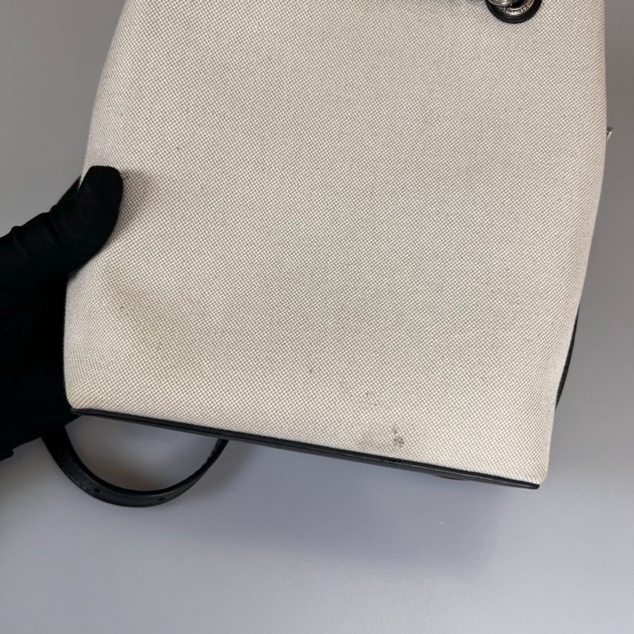 BALENCIAGA 761303 帆布鍊條手提斜背包-11