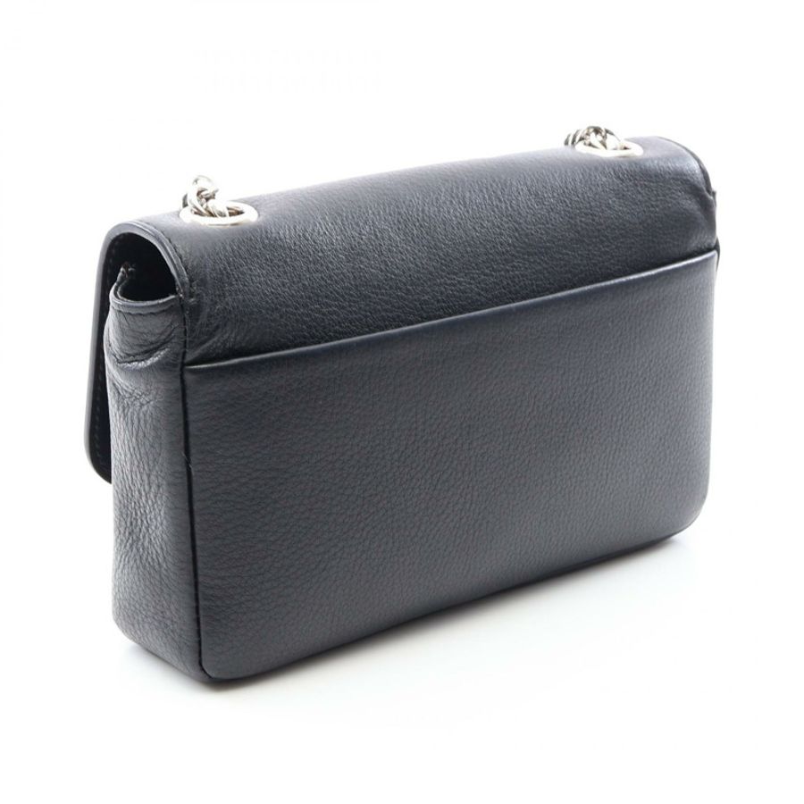 BALENCIAGA Everyday 鏈條皮夾單肩斜背包 537387 皮革 BK 二手-1