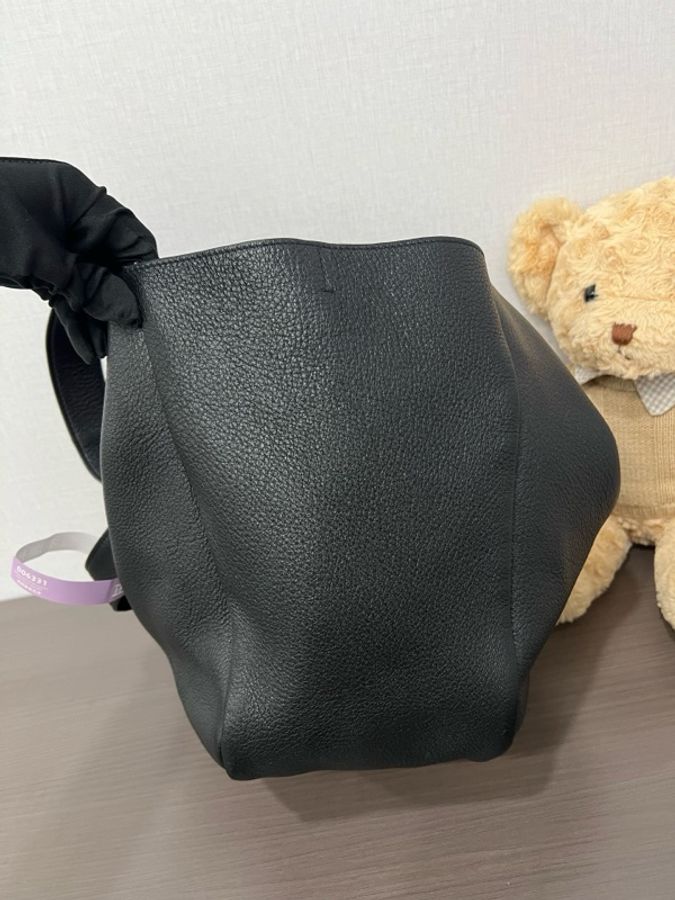 YSL 聖羅蘭 黑金BEA鹿皮托特-3