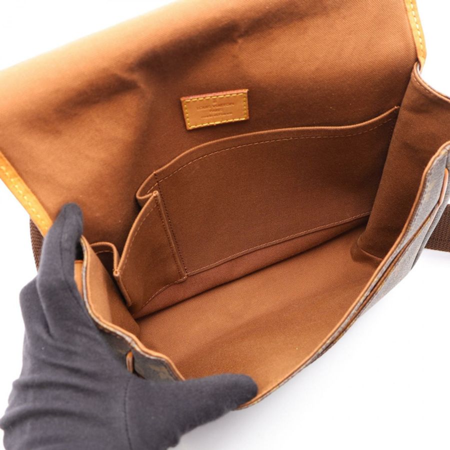 路易威登 Messenger PM Bosphore 斜背包 M40106 Monogram 棕色皮革-2