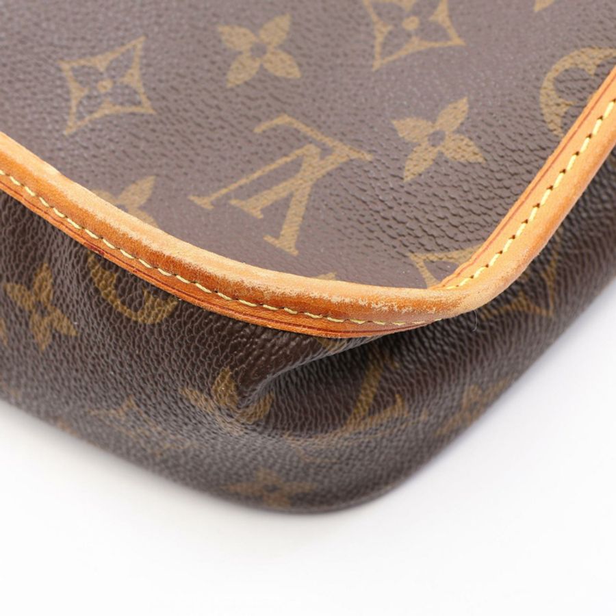 路易威登 Messenger PM Bosphore 斜背包 M40106 Monogram 棕色皮革-5