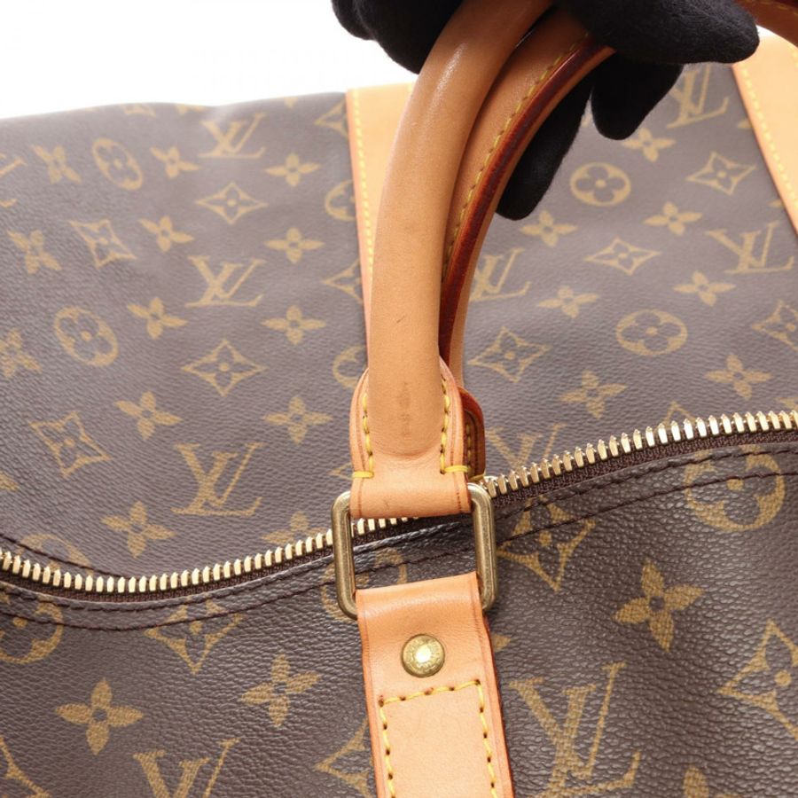 路易威登 Keepall 50 旅行手提包 M41426 Monogram 皮革棕色二手 LV-8