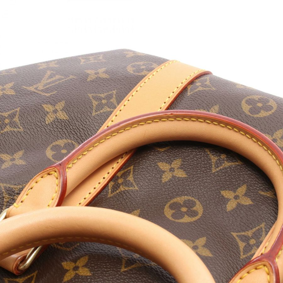 路易威登 Keepall 旅行手提包 M41428 Monogram 皮革棕色二手女款-5