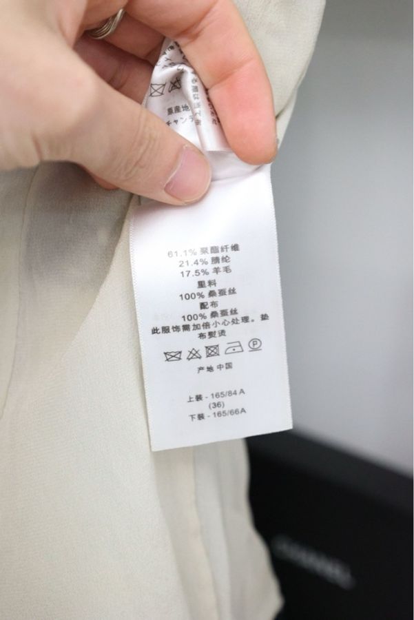 Dior黑白粗花呢收腰无袖背心马甲-15