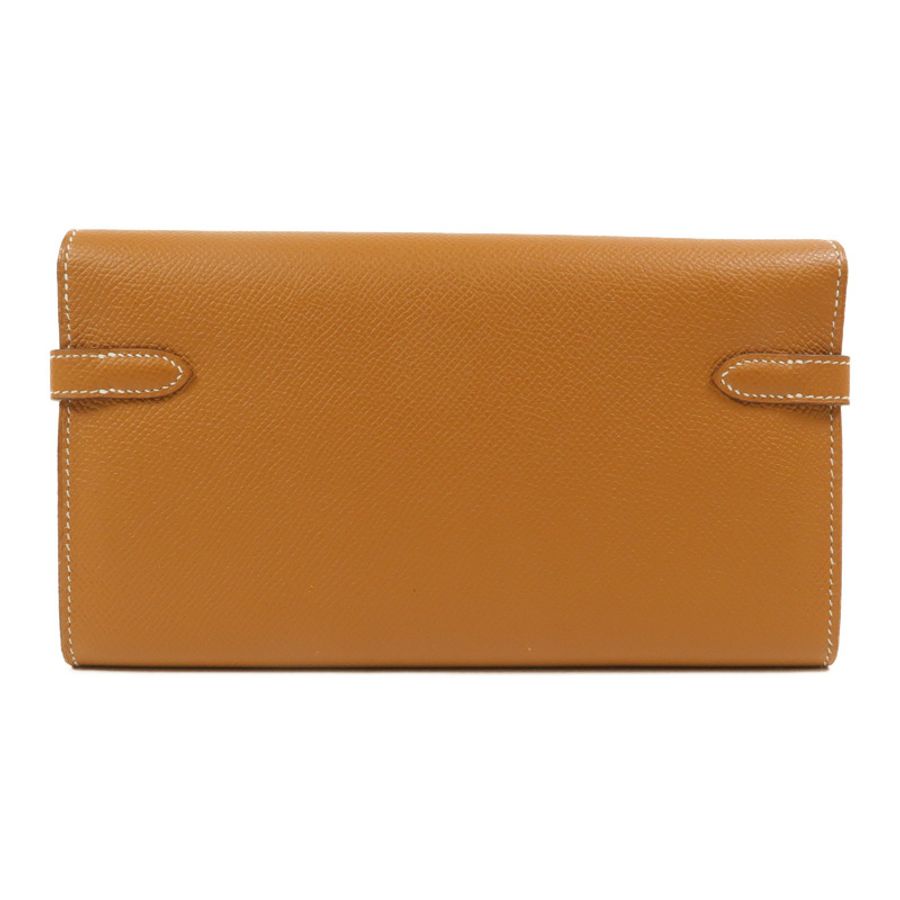 HERMES Epsom皮革Kelly Long Wallet長錢包-1