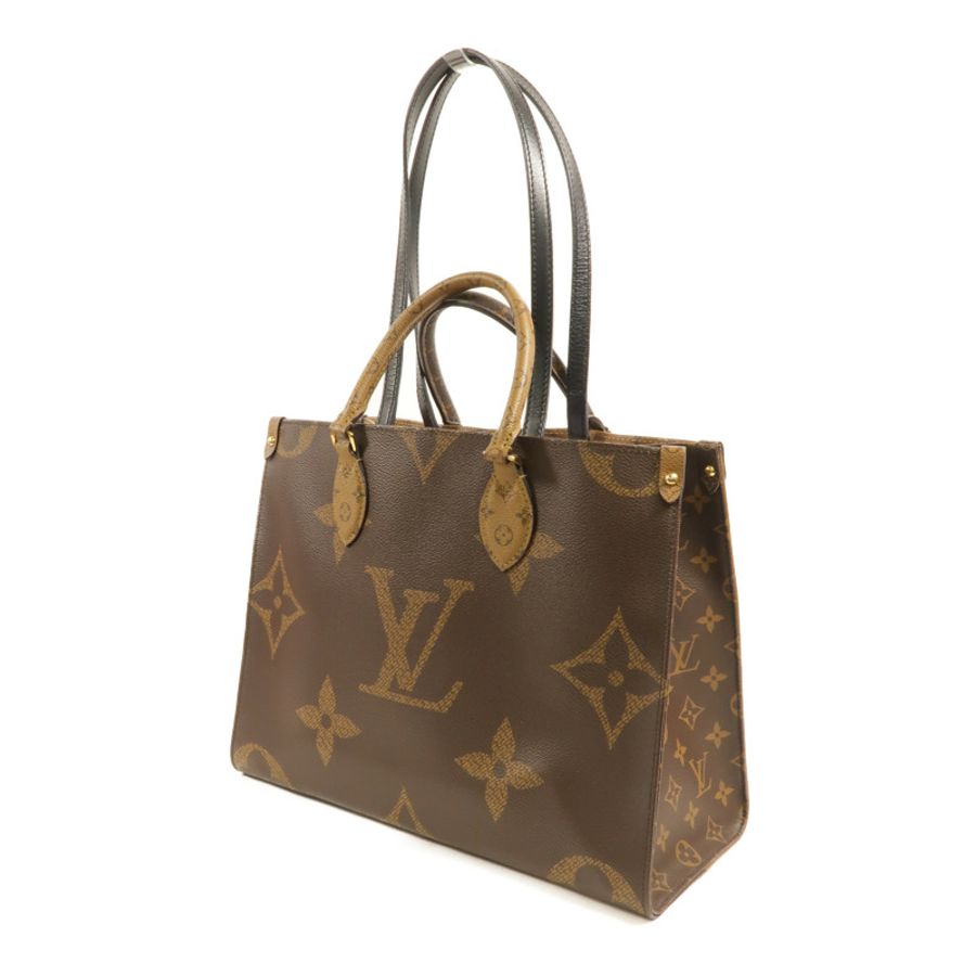 LOUIS VUITTON Monogram Giant On The Go MM金扣手挽肩背兩用袋-2