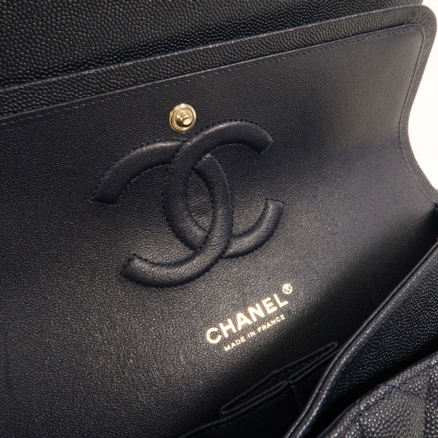 CHANEL 牛皮皮革Classic 25鏈帶肩背袋-5