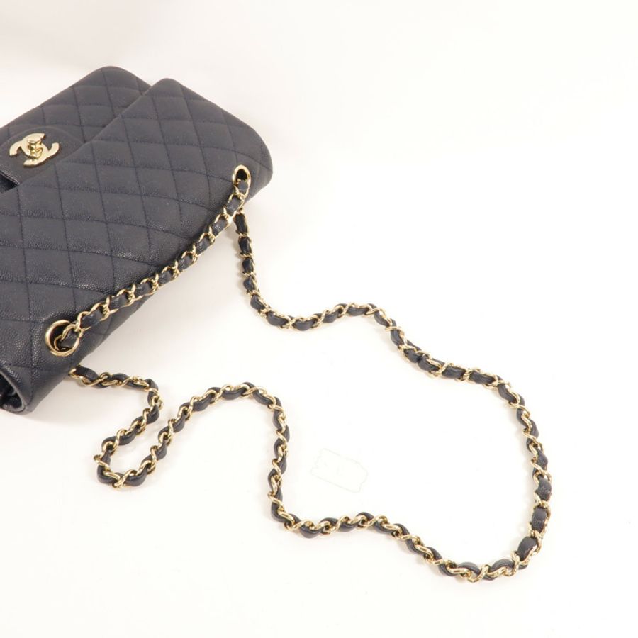 CHANEL 牛皮皮革Classic 25鏈帶肩背袋-6