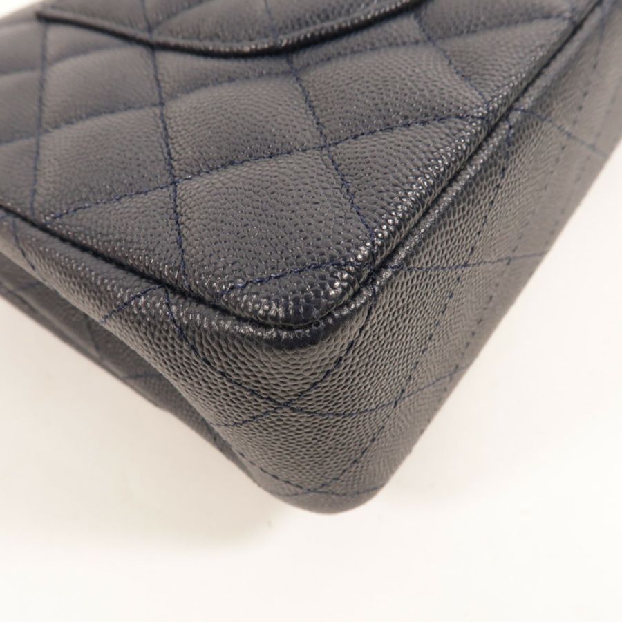 CHANEL 牛皮皮革Classic 25鏈帶肩背袋-11