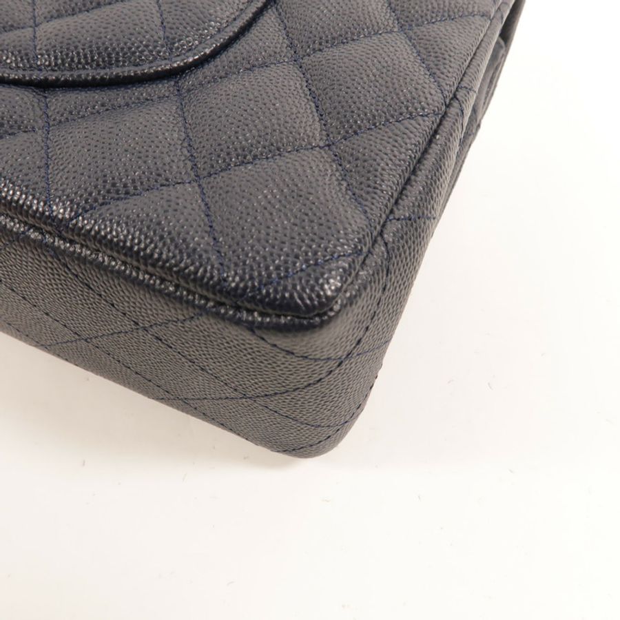 CHANEL 牛皮皮革Classic 25鏈帶肩背袋-13