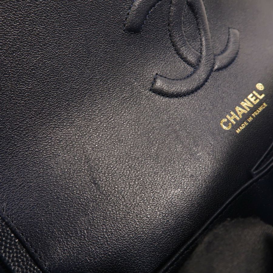 CHANEL 牛皮皮革Classic 25鏈帶肩背袋-15