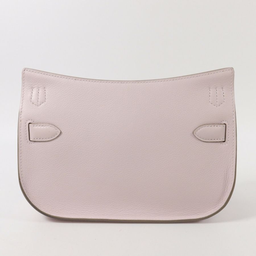 HERMES Evercolor皮革Mini Jypsiere肩背袋Rose Darling-1