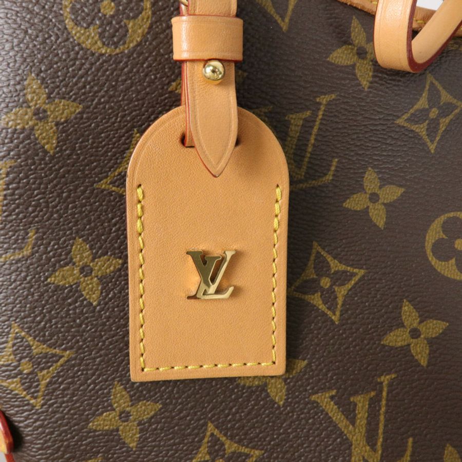 LOUIS VUITTON Monogram CarryAll PM肩背袋-5