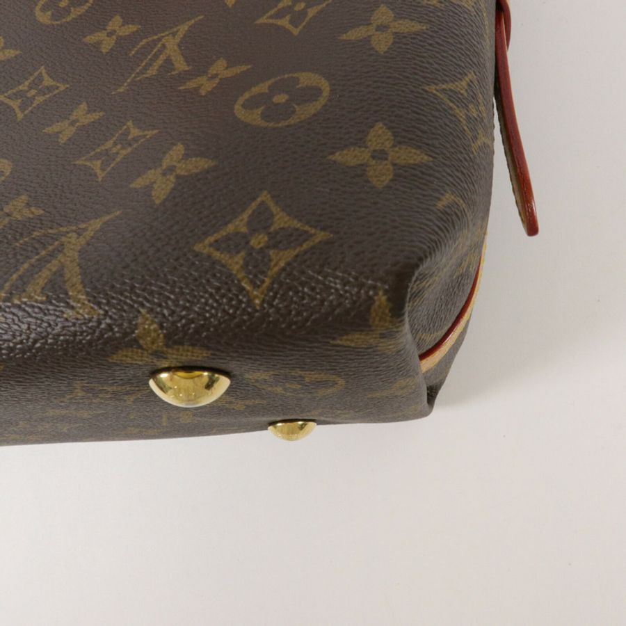 LOUIS VUITTON Monogram CarryAll PM肩背袋-10