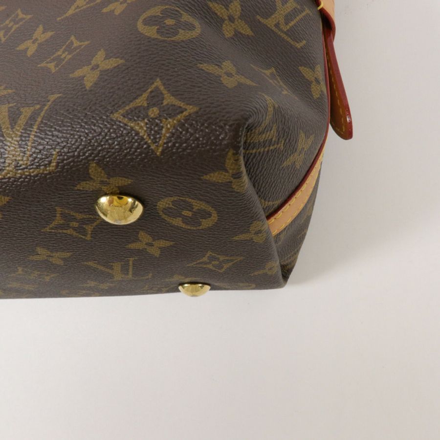 LOUIS VUITTON Monogram CarryAll PM肩背袋-12
