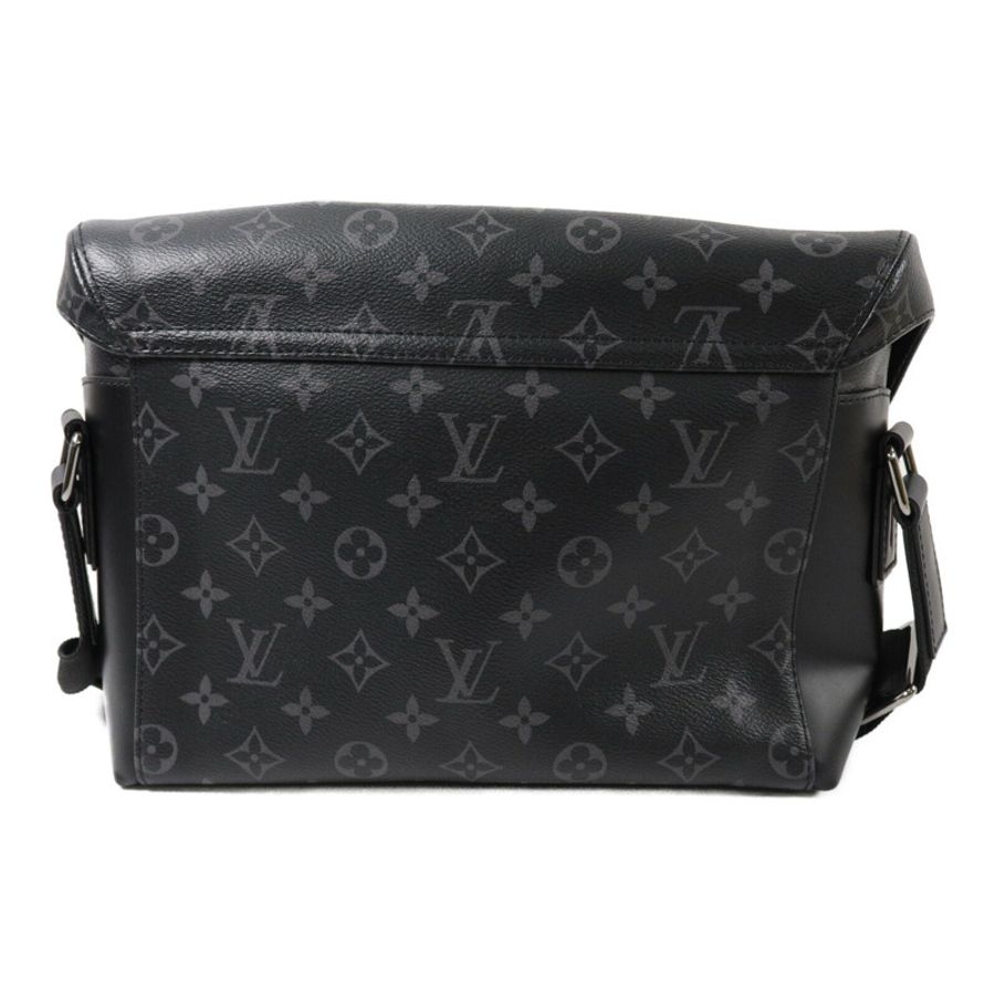 LOUIS VUITTON Monogram Eclipse Messenger PM Voyager肩背袋-1