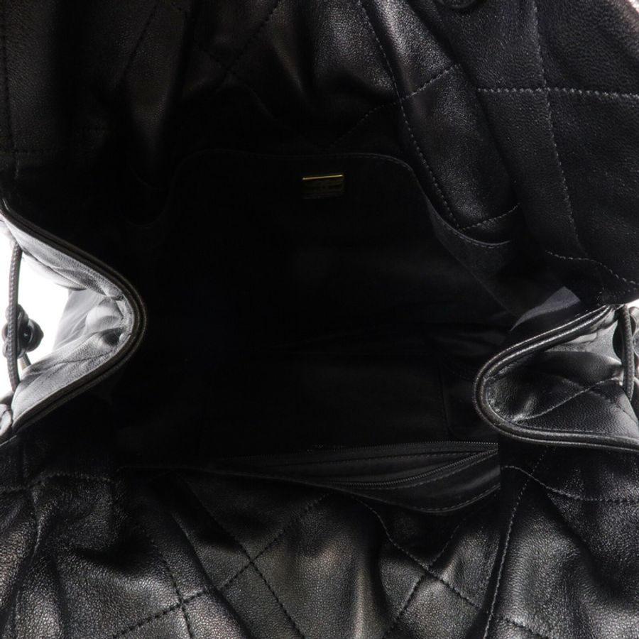 CHANEL 羊皮皮革25C Hobo Bag鏈帶手挽肩背兩用袋-4