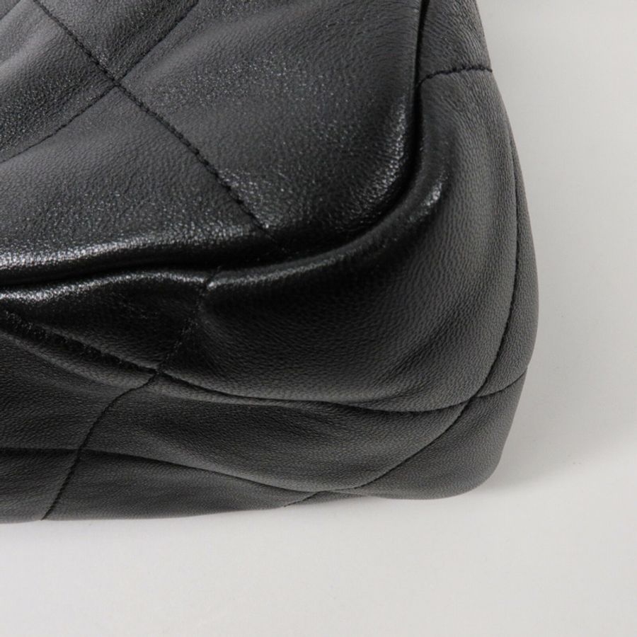 CHANEL 羊皮皮革25C Hobo Bag鏈帶手挽肩背兩用袋-12