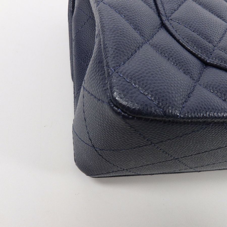 CHANEL 牛皮皮革Classic 23鏈帶肩背袋-13