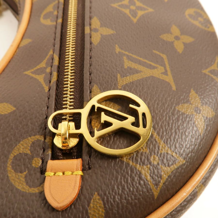 LOUIS VUITTON Monogram Loop金扣手挽肩背兩用袋-7