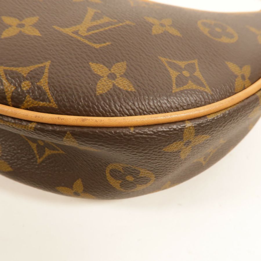 LOUIS VUITTON Monogram Loop金扣手挽肩背兩用袋-12