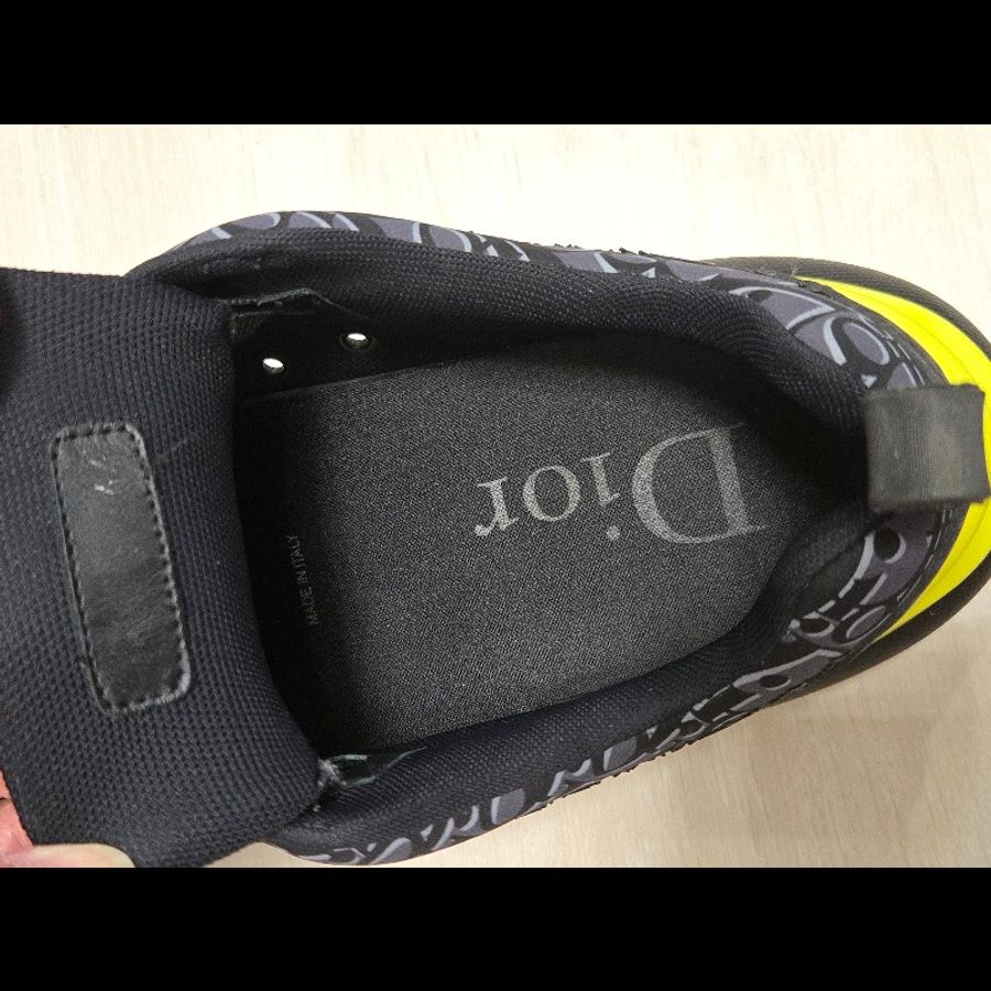 Dior Homme B24 藤格紋低筒運動鞋-12