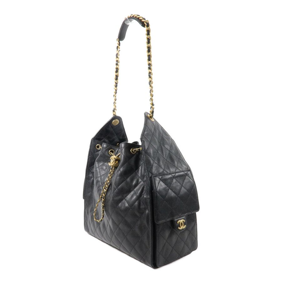 CHANEL 牛皮皮革Chanel 25 Medium鏈帶肩背袋-2
